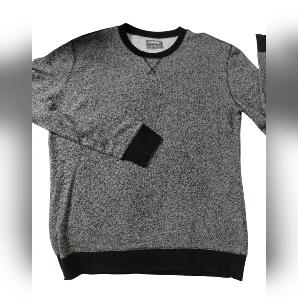 Mens Express Long Sleeve Crewneck Sweatshirt Size Casual Streetwear, size XL‎